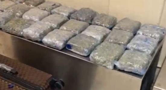 Rs. 320 Million Worth Of Kush Seized At Katunayake